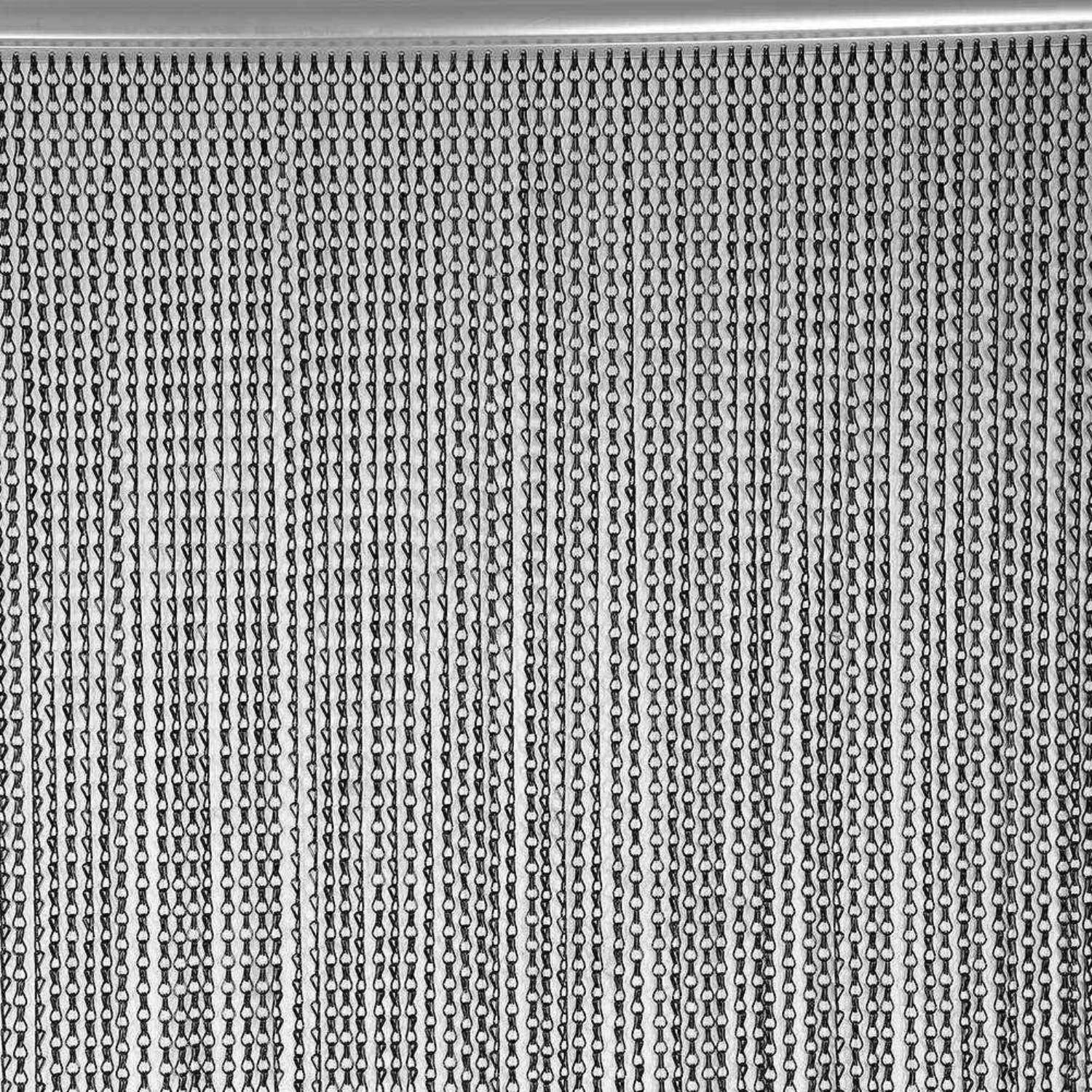 Chain Link Curtain - Black: image 2