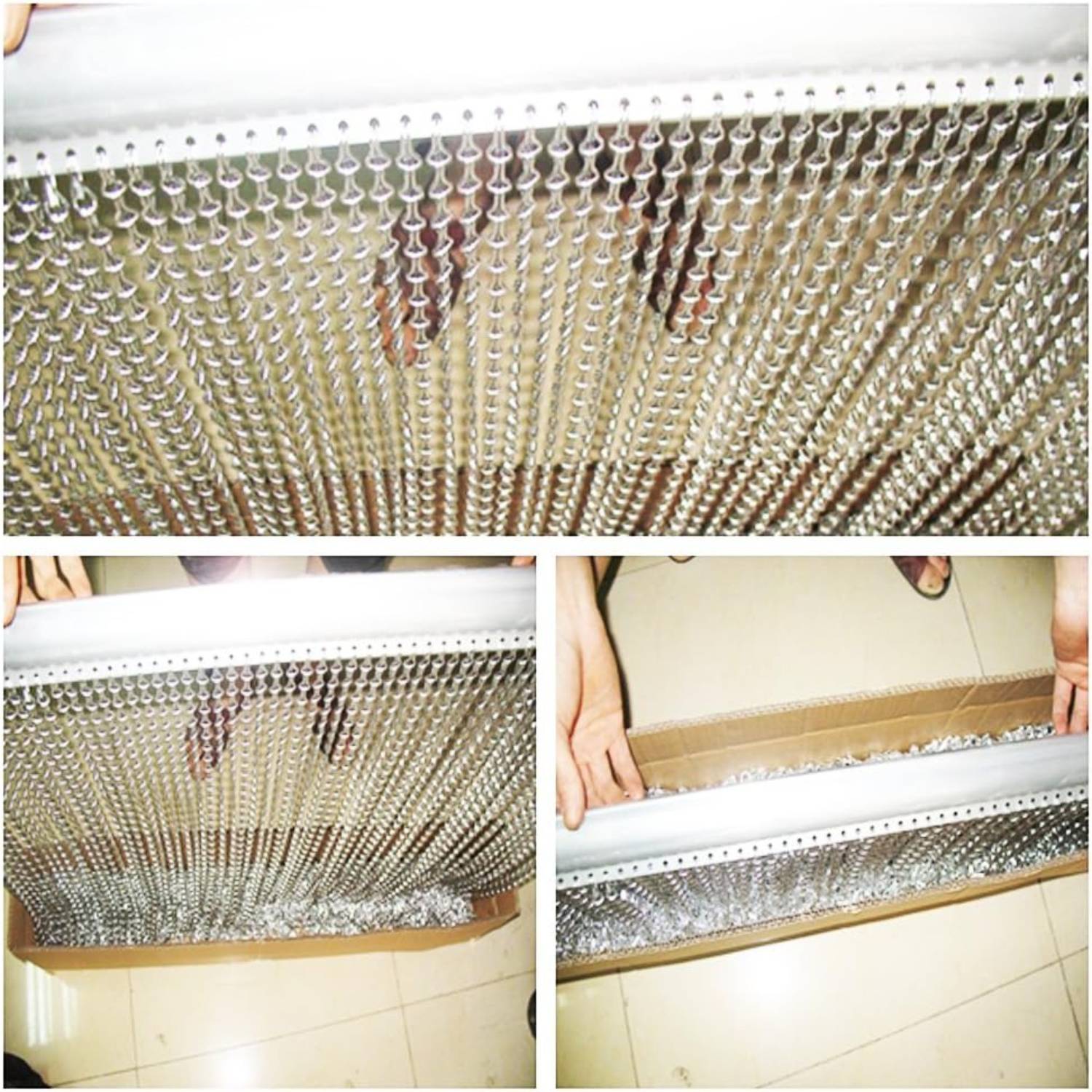 Chain Link Curtain - Black: image 7