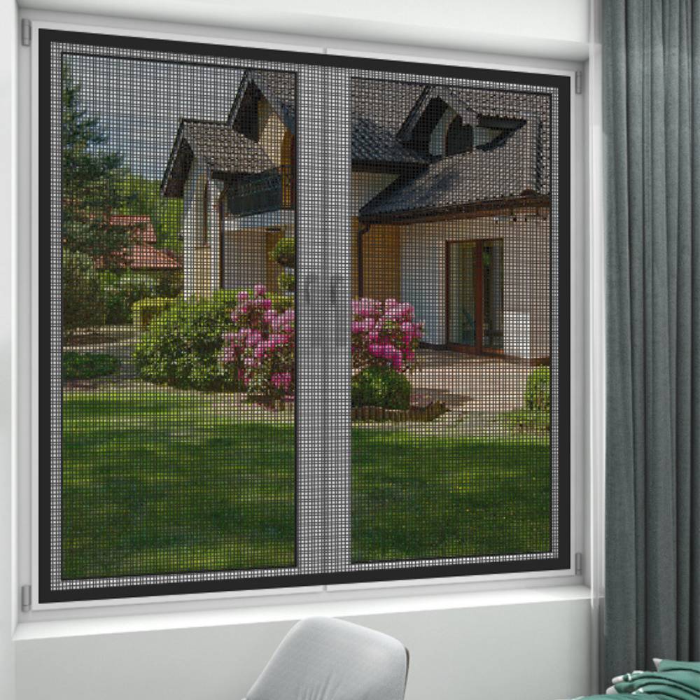 Cat Proof Window Screen - Black Edge, 100cm x 100cm: image 5