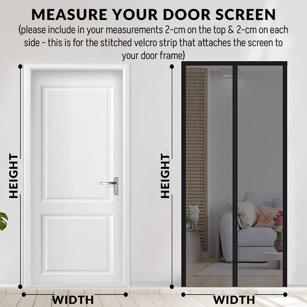buy magnetic door screen usa